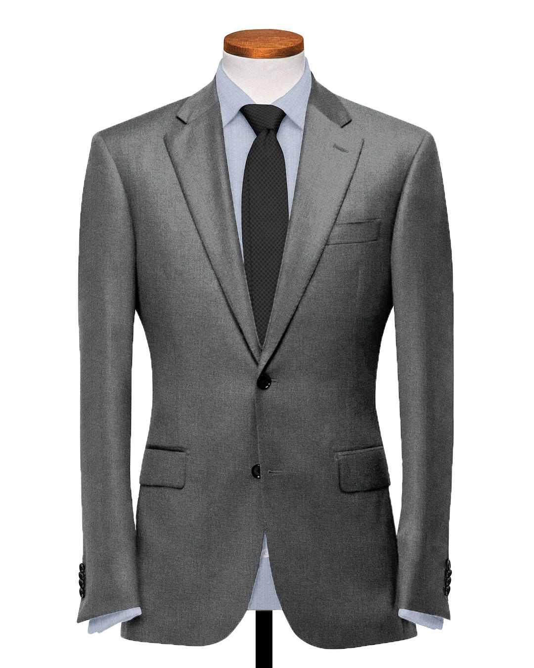 Dugdale New Fine Worsted Tropical Wool Suit- Grey - 图片 2