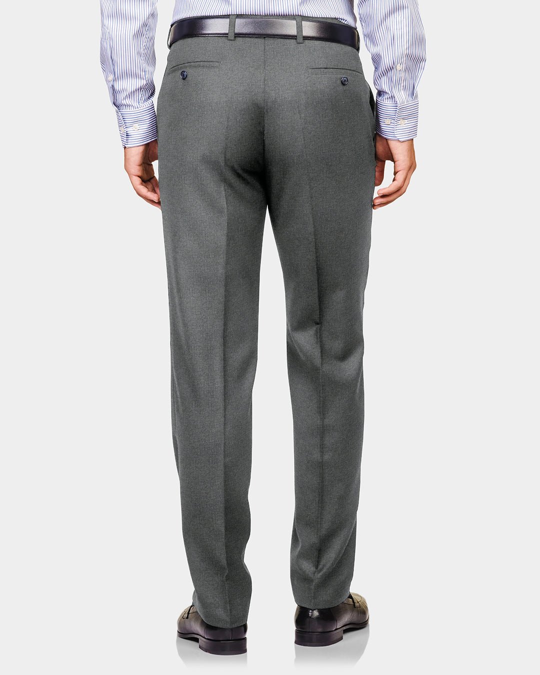 Dugdale New Fine Worsted Tropical Wool Suit- Grey - 图片 5