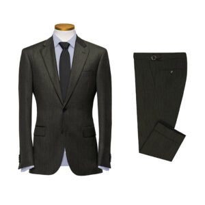 VBC: Brown Grey Twill Suit